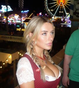 Corinna Kopf, la streamer y modelo de OnlyFans. Foto @corinnakopf
