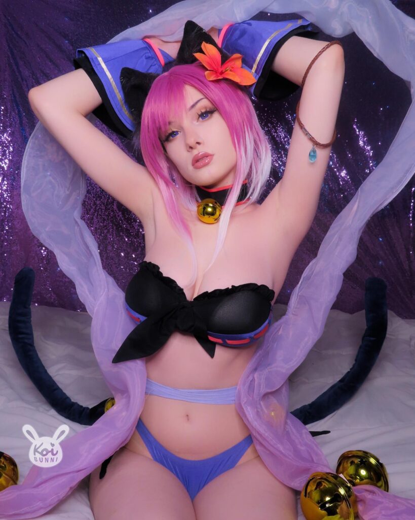 Bunni Lynn como cosplayer y creadora de contenido en OnlyFans