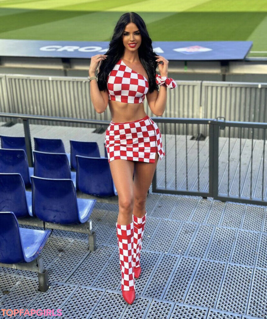 Ivana Knoll, la modelo croata conocida como La Novia del Mundial
