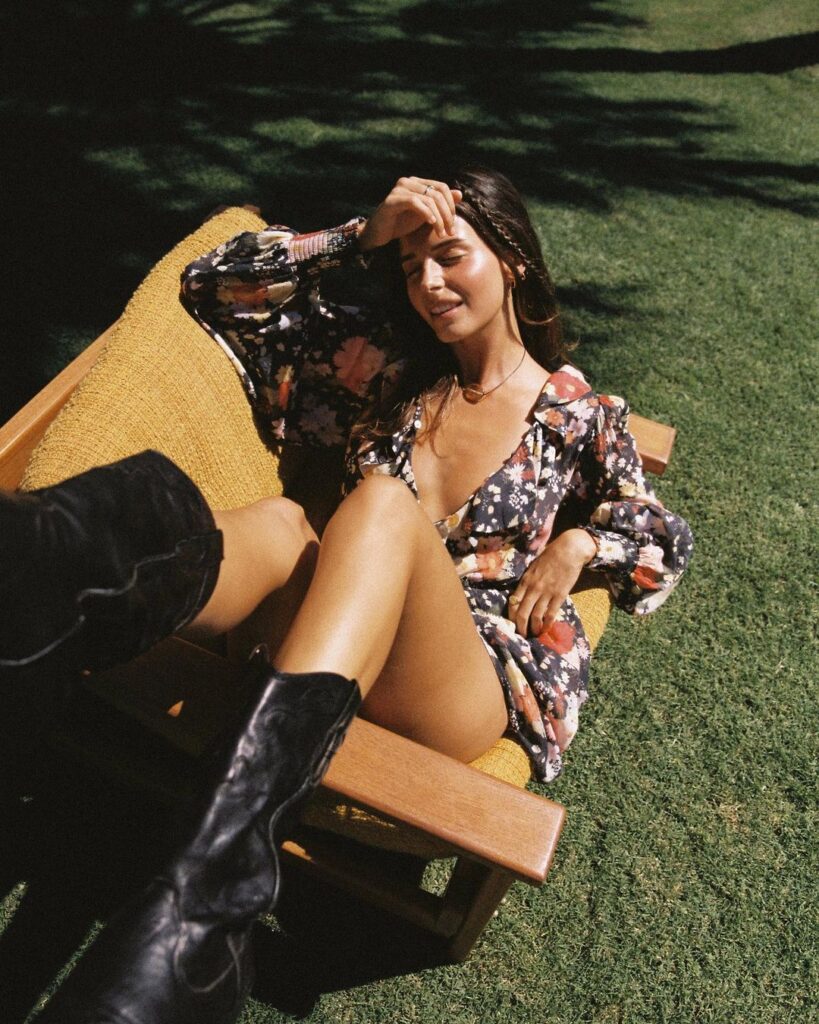 Steph Mandich radiante y natural